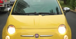 Fiat 500   2009 - Bán Fiat 500 1.2 AT đời 2009, màu vàng, nhập khẩu   giá 418 triệu tại Tp.HCM