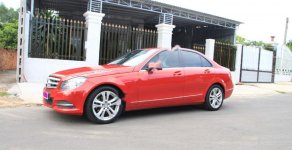 Mercedes-Benz C class   C200 2011 - Cần bán xe Mercedes Benz C200 sản xuất 2011, màu đỏ xe gia đình giá 565 triệu tại BR-Vũng Tàu