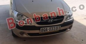 Hyundai Getz 2010 - Cần bán xe Hyundai Getz sản xuất năm 2010, màu vàng, xe nhập, 218tr giá 218 triệu tại Bắc Giang