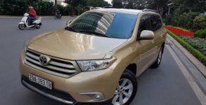 Toyota Highlander 2011 - Bán Toyota Highlander năm sản xuất 2011, màu vàng, nhập khẩu chính chủ giá 955 triệu tại Hà Nội