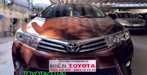 Cần bán Toyota Corolla sản xuất 2016, màu nâu như mới giá 630 triệu tại Hà Nội