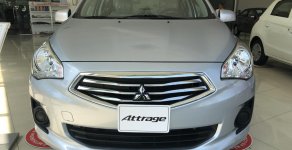 Mitsubishi Attrage MT Eco 2018 - Bán xe chính hãng  Mitsubishi Attrage MT Eco 2018, màu bạc, nhập khẩu nguyên chiếc giá 375 triệu tại Đà Nẵng