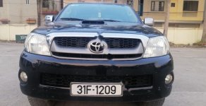 Toyota Hilux 3.0G 4x4 MT 2010 - Bán xe Toyota Hilux 3.0G 4x4 MT đời 2010, màu đen, nhập khẩu  giá 375 triệu tại Hà Nội