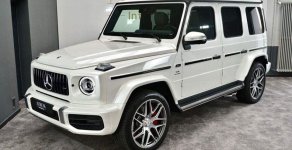 Mercedes-Benz G class G63 AMG 2019 - Khuyến mại kịch sàn, Khi mua Mercedes G63 AMG sản xuất năm 2019, màu trắng giá 10 tỷ 619 tr tại Tp.HCM