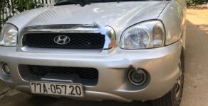 Hyundai Santa Fe 2004 - Bán xe cũ Hyundai Santa Fe đời 2004, màu bạc, xe nhập giá 250 triệu tại Bình Định