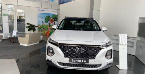 Hyundai Santa Fe 2019 - Ưu đãi giảm gái cuối năm chiếc xe Hyundai Santa Fe 2.2 máy dầu premium đời 2019, màu trắng, nhập khẩu nguyên chiếc giá 1 tỷ 200 tr tại Cần Thơ