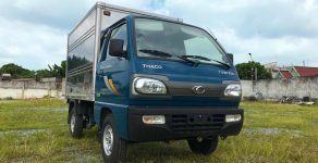 Thaco TOWNER 2019 - Bán xe Thaco Towner 800 sản xuất năm 2019, thùng kín, màu xanh lam, giá chỉ 158tr giá 158 triệu tại Hà Nội