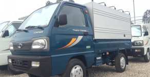 Thaco TOWNER 2019 - Bán gấp chiếc xe tải Thaco Towner 800, sản xuất 2019, màu xanh lam, có sẵn xe, giao nhanh toàn quốc giá 158 triệu tại Hà Nội