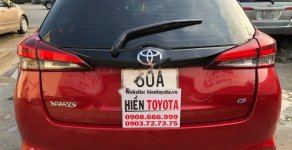 Toyota Yaris 1.5G 2019 - Cần bán Toyota Yaris 1.5G 2019, màu đỏ, nhập khẩu nguyên chiếc giá 640 triệu tại Tp.HCM