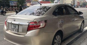 Toyota Vios 2016 - Cần bán Toyota Vios sản xuất 2016, màu vàng xe gia đình giá 415 triệu tại Quảng Ninh