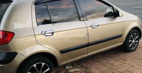 Hyundai Getz 2009 - Bán Hyundai Getz sản xuất năm 2009, màu vàng xe gia đình giá 195 triệu tại Đắk Lắk