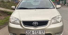 Toyota Vios 2003 - Bán Toyota Vios đời 2003, màu vàng xe gia đình giá 180 triệu tại Thái Nguyên