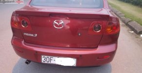 Mazda 3 2004 - Cần bán Mazda 3 sản xuất 2004, màu đỏ, nhập khẩu chính chủ giá 265 triệu tại Hà Nội