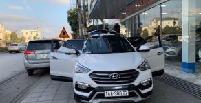 Hyundai Santa Fe 2017 - Xe Hyundai Santa Fe 2.2 năm sản xuất 2017, màu trắng, giá rất tốt giá 980 triệu tại Quảng Ninh