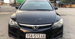 Honda Civic   MT 2008 - Bán xe Honda Civic MT năm 2008, màu đen giá 255 triệu tại Hải Phòng