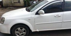 Daewoo Lacetti 2008 - Bán xe Daewoo Lacetti EX 1.6 MT đời 2008, màu trắng số sàn giá 158 triệu tại Bình Định