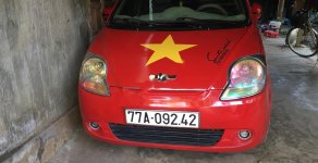 Chevrolet Spark 2009 - Cần bán gấp Chevrolet Spark sản xuất năm 2009, màu đỏ giá 110 triệu tại Bình Định