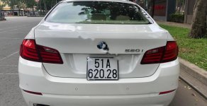 BMW 5 Series 520i 2013 - Bán xe BMW 5 Series 520i sản xuất năm 2013, màu trắng, xe nhập, giá tốt giá 979 triệu tại Tp.HCM