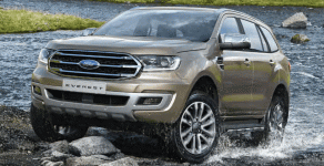 Ford Everest 4x2 AT Titamium 2020 - Bán ô tô Ford Everest 4x2 AT Titamium năm sản xuất 2020, màu vàng cát, xe nhập giá 1 tỷ 117 tr tại Lâm Đồng