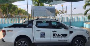 Ford Ranger 2018 - Bán Ford Ranger Wildtrak 2.0L 4x4 AT năm sản xuất 2018, màu trắng, xe nhập giá 820 triệu tại Lâm Đồng