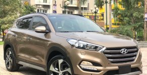 Hyundai Tucson 1.6 Turbo 2018 - Cần bán Hyundai Tucson 1.6 Turbo 2018, màu nâu giá 855 triệu tại Hà Nội