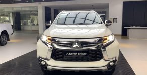 Mitsubishi Pajero Sport  SE 2019 - Mitsubishi Lào Cai - Bán xe Mitsubishi Pajero Sport SE sản xuất 2019, màu trắng giá 1 tỷ 130 tr tại Lào Cai