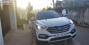 Cần bán lại xe Hyundai Santa Fe 4WD năm 2017, màu trắng số tự động giá 1 tỷ 39 tr tại Lâm Đồng