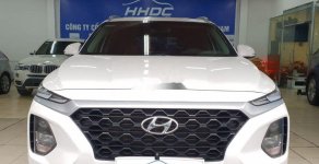 Hyundai Santa Fe    AT 2019 - Bán xe Hyundai Santa Fe AT năm sản xuất 2019, màu trắng giá 1 tỷ 39 tr tại Hà Nội