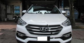 Hyundai Santa Fe 2.2L 4WD 2017 - Bán ô tô Hyundai Santa Fe 2.2L 4WD năm 2017, màu trắng xe gia đình giá 1 tỷ 35 tr tại Hà Nội