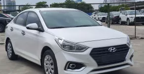 Hyundai Accent 1.4MT 2020 - Bán Hyundai Accent 1.4MT sản xuất 2020, màu trắng giá 355 triệu tại Hà Nội