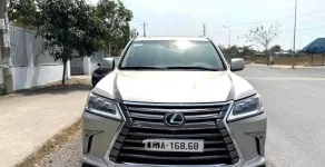 Lexus LX 570 2016 - Cần bán Lexus LX 570 2016, màu vàng, xe nhập khẩu  giá 4 tỷ 980 tr tại Hà Nội