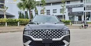 Hyundai Santa Fe 2022 - Chính chủ bán Santafe Premium 2.5L HTRAC, sản xuất 2022 màu đen, đăng ký tên cá nhân giá 1 tỷ 58 tr tại Hà Nội