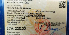 MG ZS 2021 - Chính chủ bán xe MG ZS  giá 410 triệu tại Hà Nội