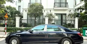 Mercedes-Maybach S 450 2017 - Hàng hiếm s450 L màu xanh cavansite nội thất kem sx 2017 giá 1 tỷ 680 tr tại Hà Nội