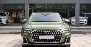Audi A8 L 55 TFSI 2022 - Cần bán xe Audi A8 L 55 TFSI đời 2022, màu xanh lục, nhập khẩu nguyên chiếc giá 3 tỷ 680 tr tại Hà Nội