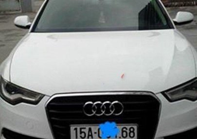 Audi A6   AT 2014 - Cần bán xe Audi A6 AT đời 2014, màu trắng