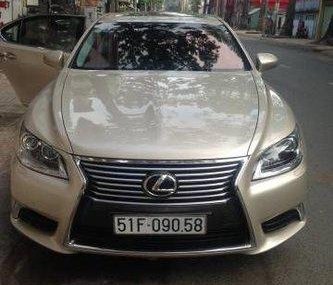 Lexus LS 460L 2014 - Bán Lexus LS 460L đời 2014, màu vàng số tự động