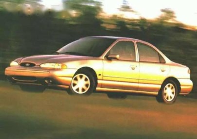 Ford Contour 1996 - Bán ô tô Ford Contour 1996, màu vàng như mới