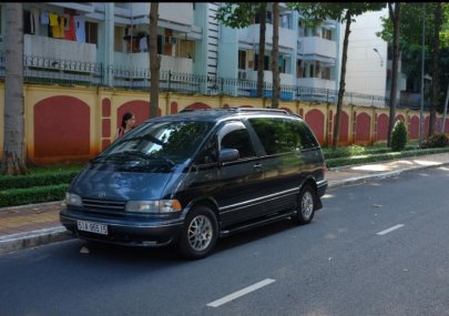 Toyota Previa   1992 - Bán Toyota Previa đời 1992, màu xám