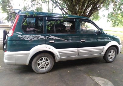 Mitsubishi Jolie 2002 - Cần bán Mitsubishi Jolie đời 2002, màu xanh lam xe gia đình