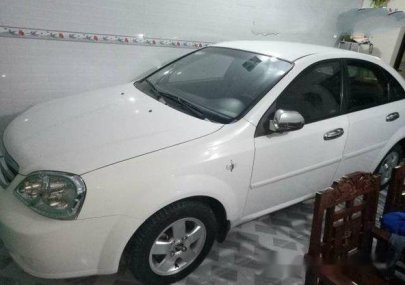 Daewoo Lacetti   MT 2012 - Bán xe cũ Daewoo Lacetti MT đời 2012, màu trắng