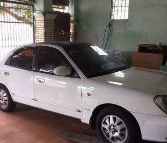 Daewoo Aranos  MT 2001 - Bán xe cũ Daewoo Aranos MT đời 2001, màu trắng, giá bán 127tr