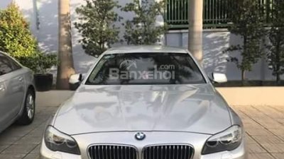 BMW 528i 2011 - Cần bán xe BMW 528i đăng ký lần đầu 2011, màu xám (ghi) còn mới
