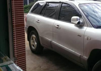 Hyundai Santa Fe  Gold 2003 - Bán xe Hyundai Santa Fe Gold sản xuất 2003, màu trắng 