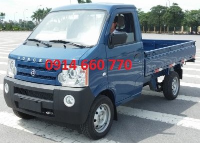 Xe tải 500kg  Dongben 2017 - Bến tre bán xe tải  Dongben 870kg sản xuất 2017, màu xanh, 151tr