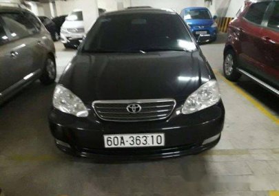 Toyota Corolla MT 2005 - Chính chủ bán Toyota Corolla MT năm 2005, màu đen, 390 triệu