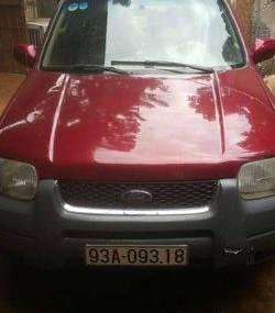 Ford Escape AT 2001 - Bán Ford Escape AT đời 2001, màu đỏ số tự động