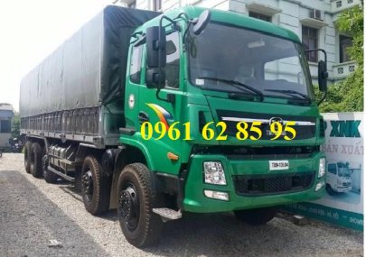 Xe tải 10000kg 2015 - Bán xe tải thùng 5 chân Dongfeng 22 tấn, 2 cầu, giá đại lý