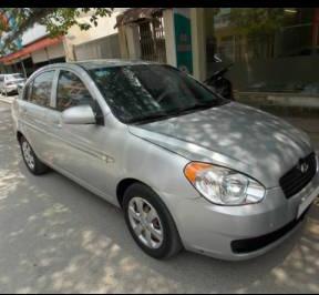 Hyundai Verna 2008 - Cần bán Hyundai Verna đời 2008, màu bạc