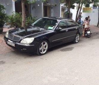 Mercedes-Benz S class S430 AT 2000 - Cần bán gấp Mercedes S430 AT đời 2000, màu đen số tự động